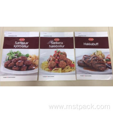 Side Guess Cooked Food Bag With Tear Notch